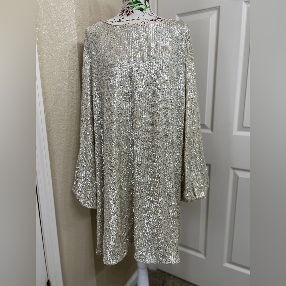 Kohl's Sparkling Silver Kids Dress